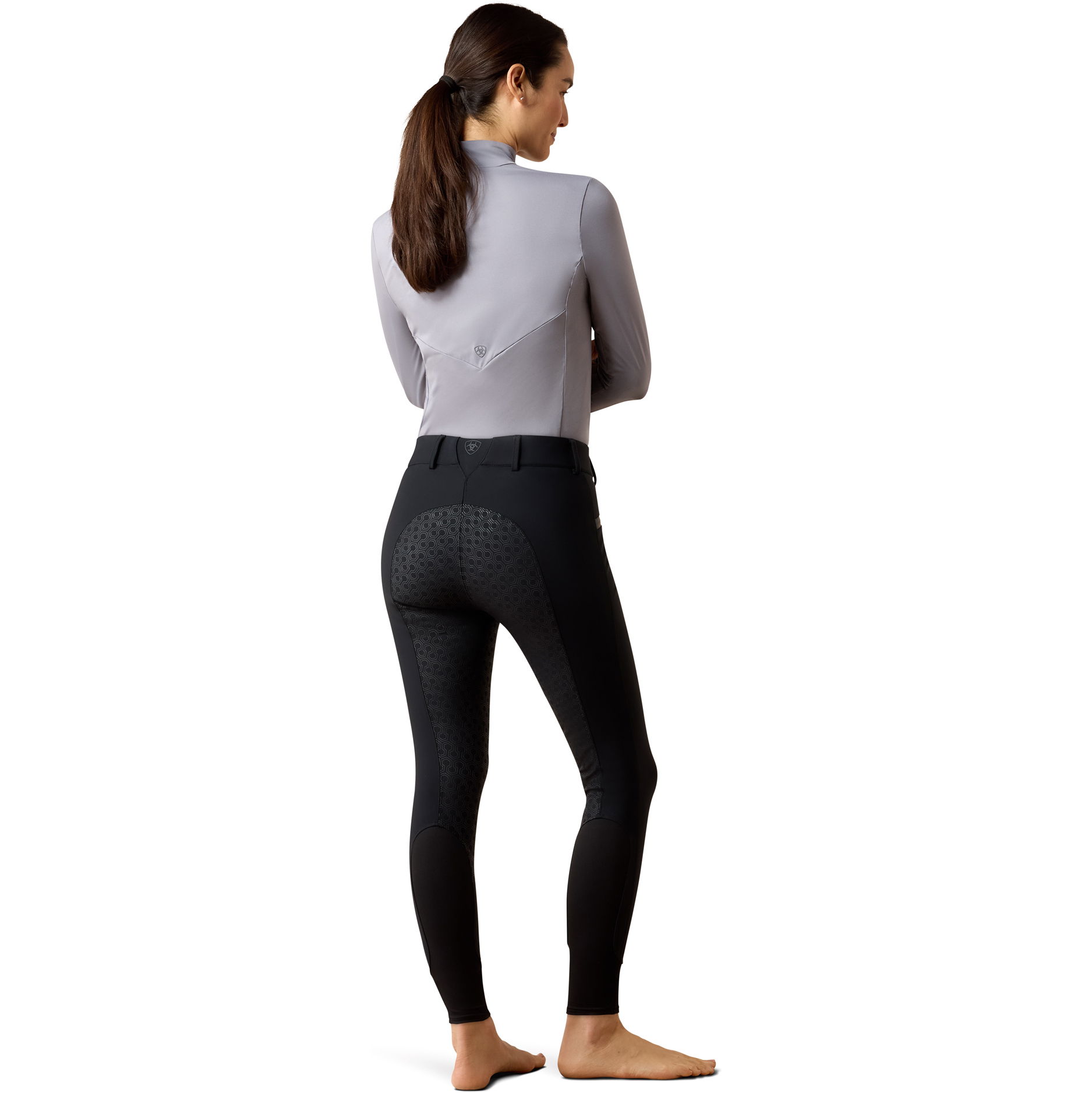 2026 Ariat Womens Troika H2O Full Seat Breeches 10079841 - Black